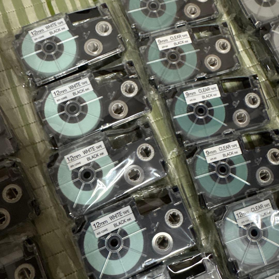 カシオCASIOネームランド　テープカートリッジ　テプラ　シール　まとめ売り