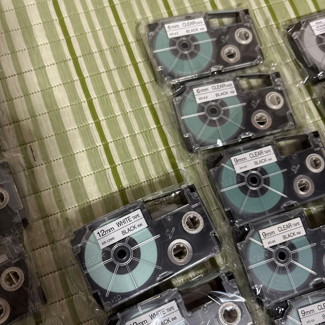 カシオCASIOネームランド　テープカートリッジ　テプラ　シール　まとめ売り