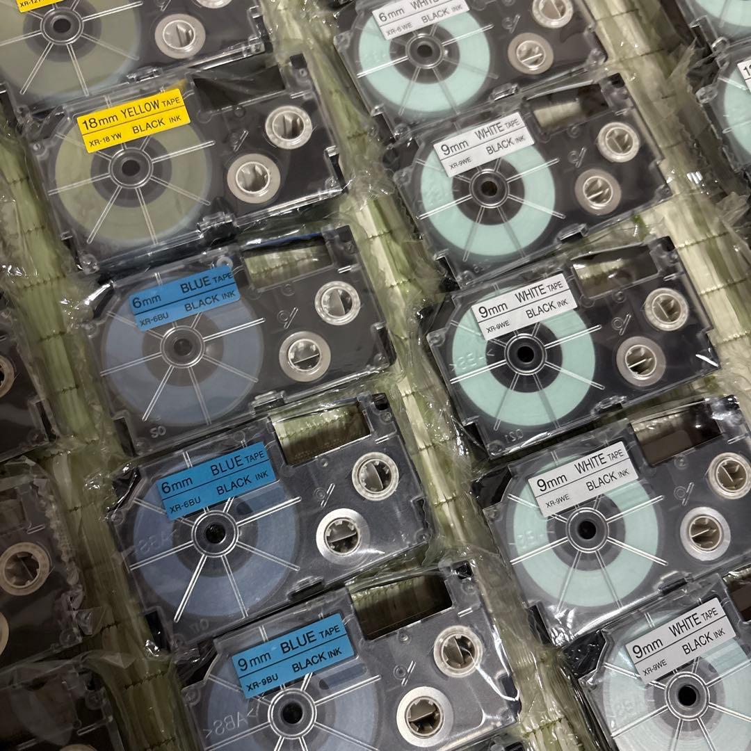 カシオCASIOネームランド　テープカートリッジ　テプラ　シール　まとめ売り