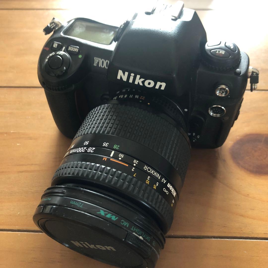 NIKON F100 NIKKOR 28-200mm フィルムカメラ 一眼レフ