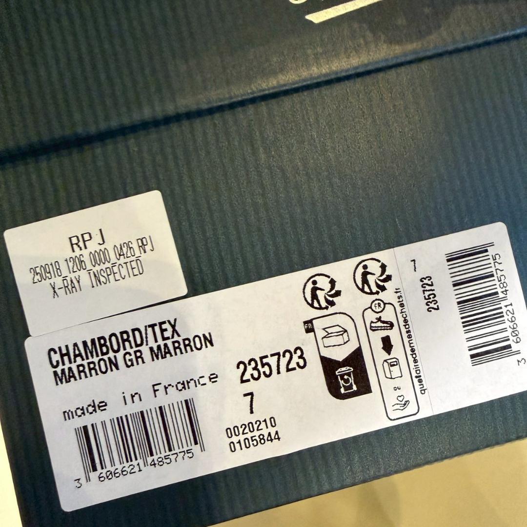 新品 国内正規品 Paraboot パラブーツ CHAMBORD 7