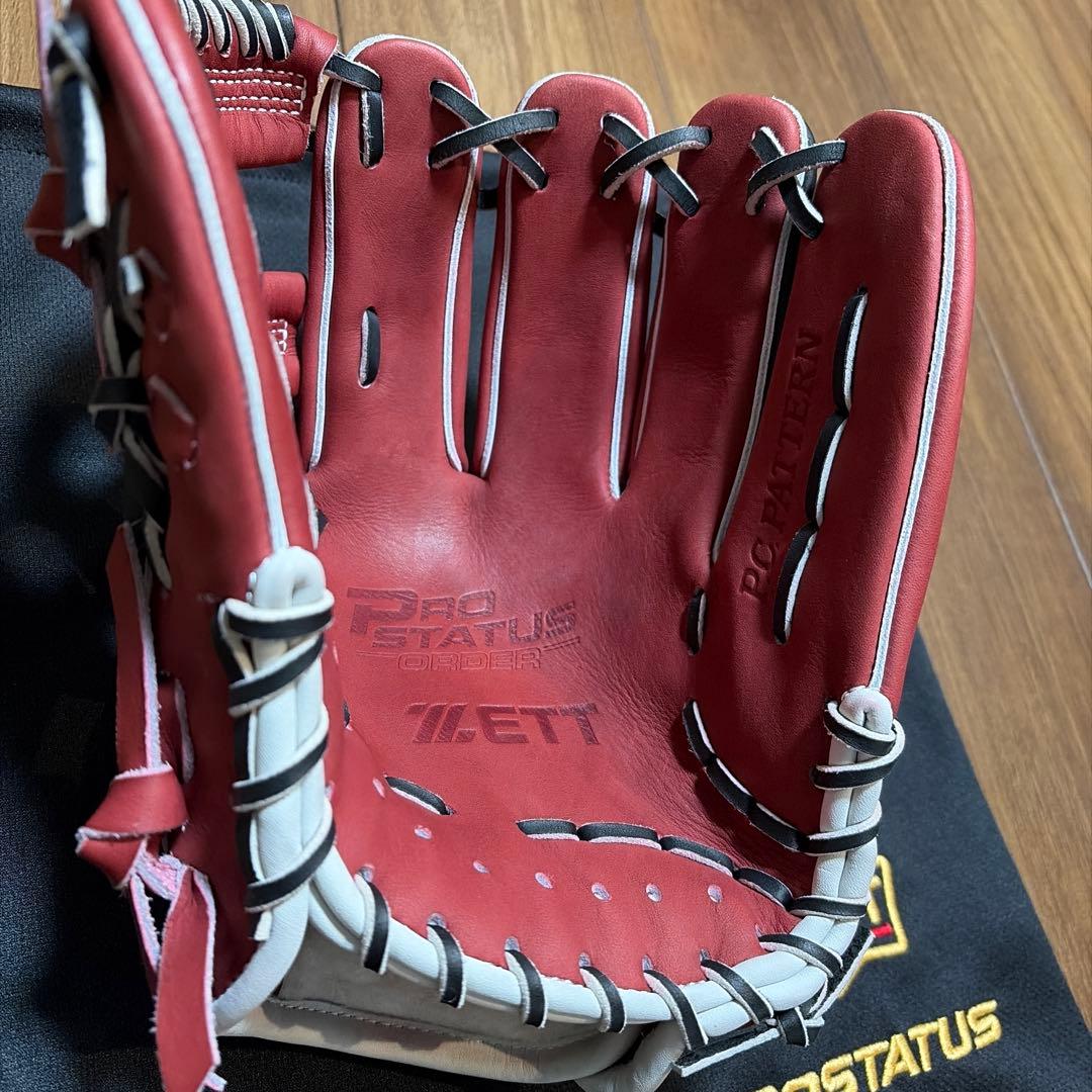 ZETT PROSTATUS 軟式オーダーグラブ　内野手用　プロステイタス