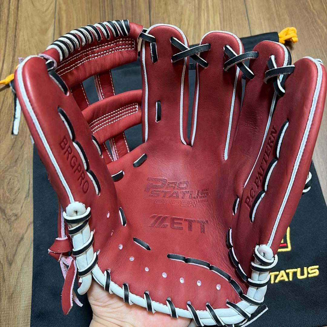 ZETT PROSTATUS 軟式オーダーグラブ　内野手用　プロステイタス