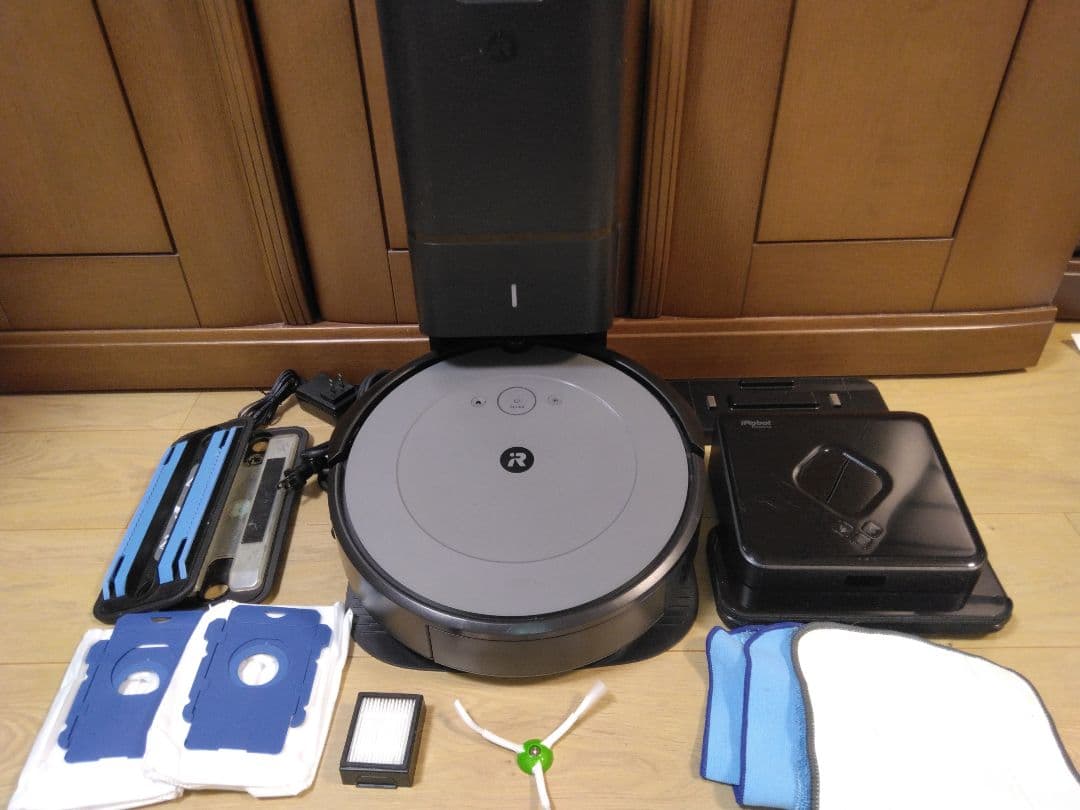 【使用230時間　掃除&拭き掃除連動セット】ルンバi2+ & ブラーバ380t