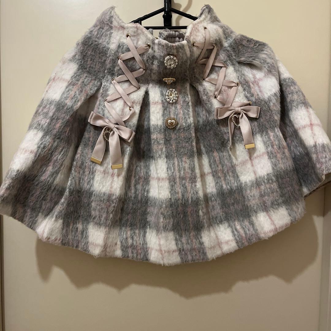 ＬIZ ＬISA チェック柄フレアスカート