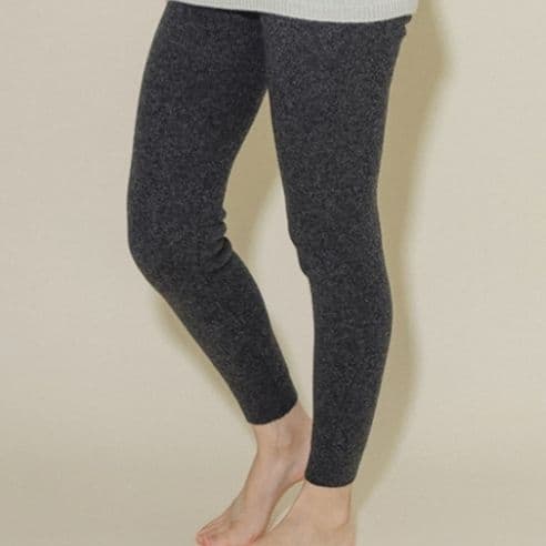 【美品】カシミヤ 100％ レギンス 深喜毛織 フカキ