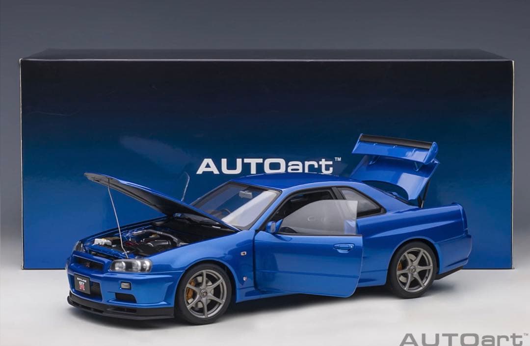 AUTOart 1/18日産 スカイラインGT-R （R34）Vスペック II