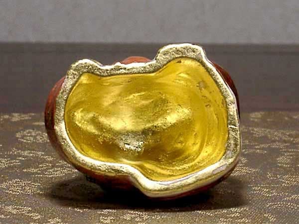 京焼・清水焼　清水六兵衛（窯）作　高砂　香合　共箱　無傷　保証。