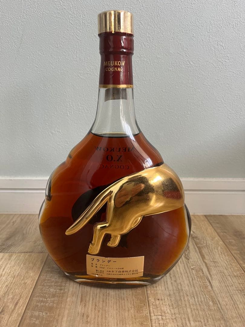 未開栓　MEUKOW X.O. コニャック