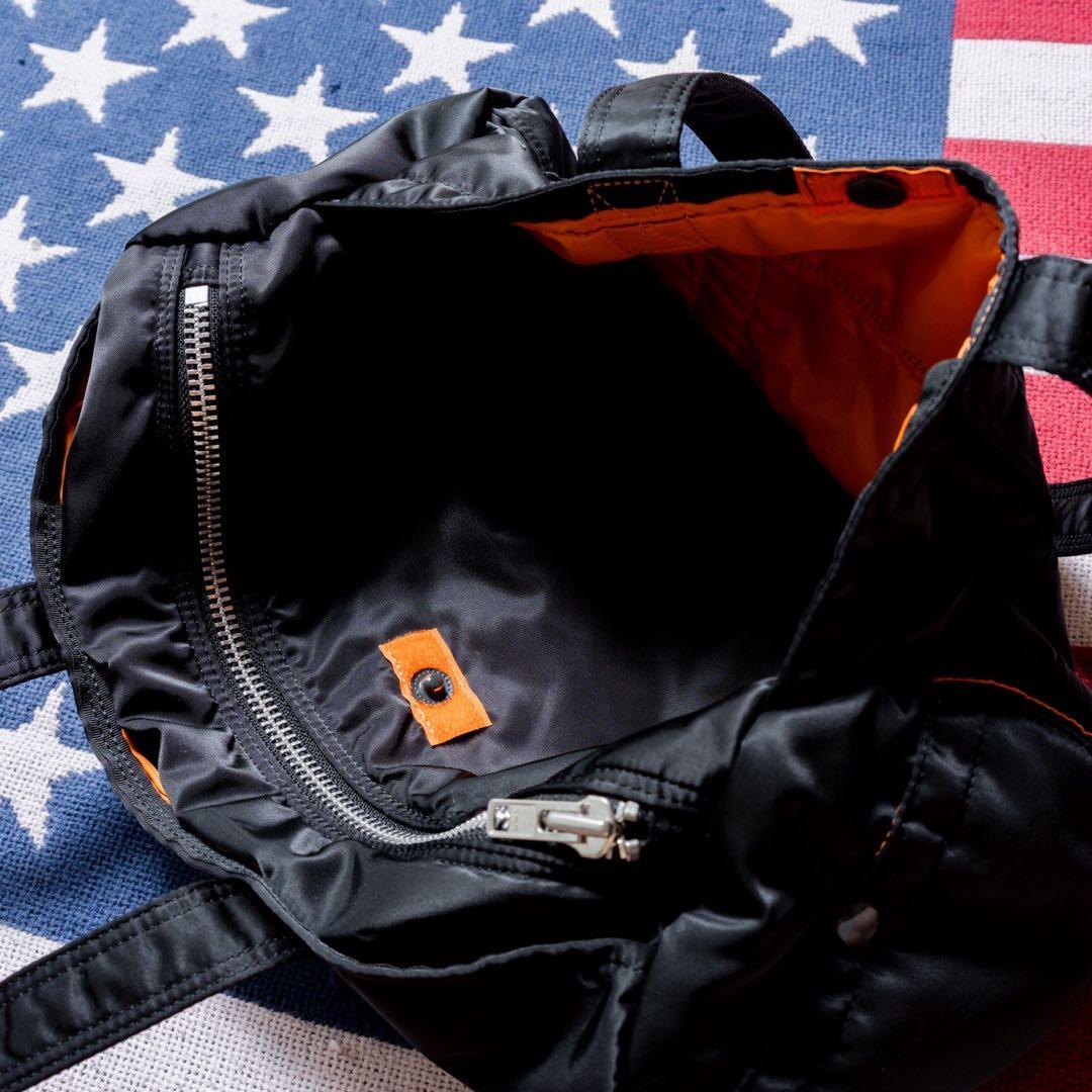 PORTER ポーター吉田カバンブラックナイロン ドラムバッグ