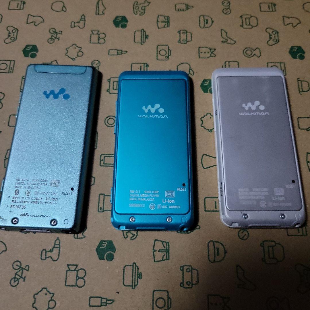 k*e様 【オークション形式】SONY ウォークマン３台まとめ ジャンク扱い