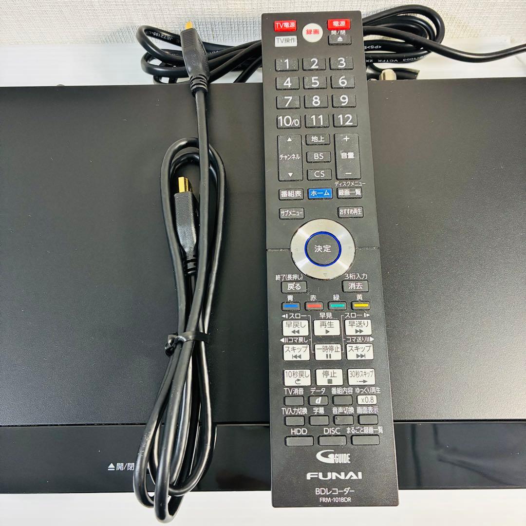 フナイ 2番組録画 ブルーレイディスクレコーダー1TB FBR-HW1010