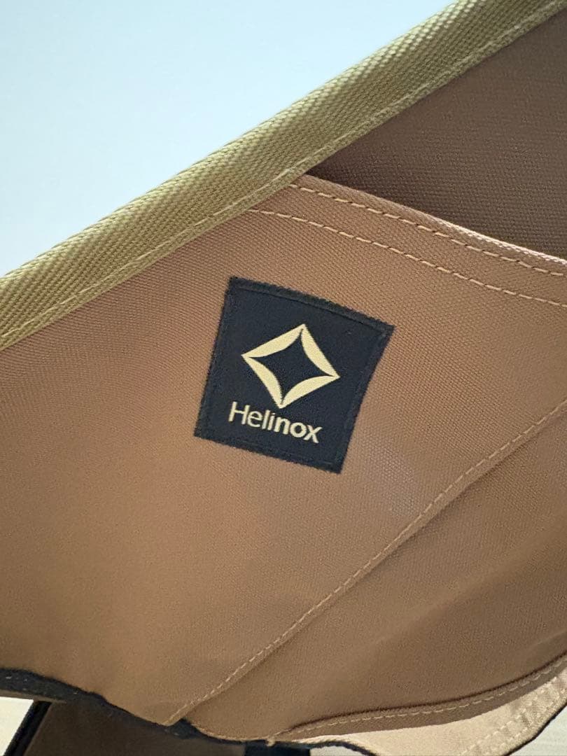 Helinox TAC. チェアツー コヨーテタン／美品／使用回数1回／