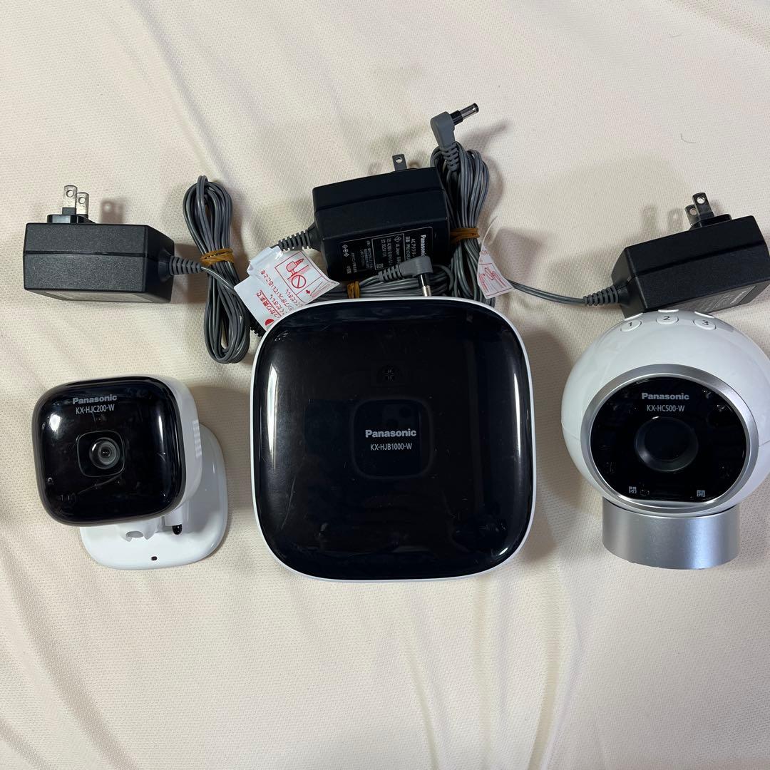 う*ん様 Panasonic 防犯カメラセット KX-HJC200-W 他