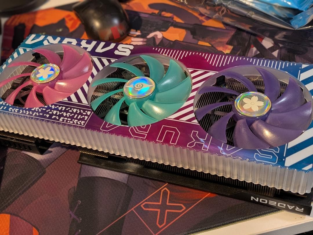 夢*夜様 Yeston RX7900XT 櫻瞳 20GB グラボ 外箱あり