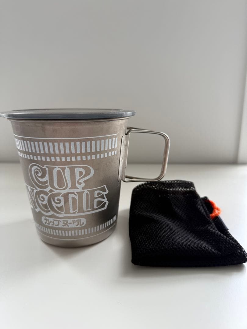 peak NISSIN カップヌードル型 チタンクッカー 800mL