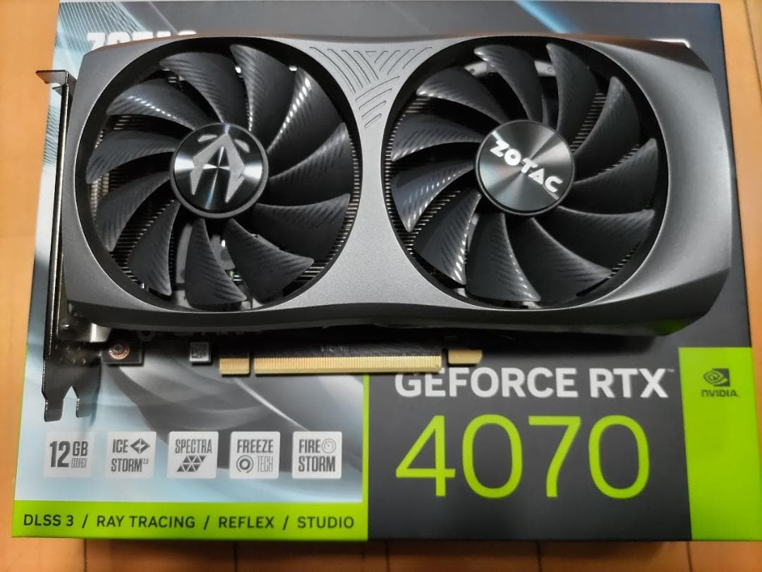 ***様 ZOTAC GEFORCE RTX 4070 TWIN EDGE OC