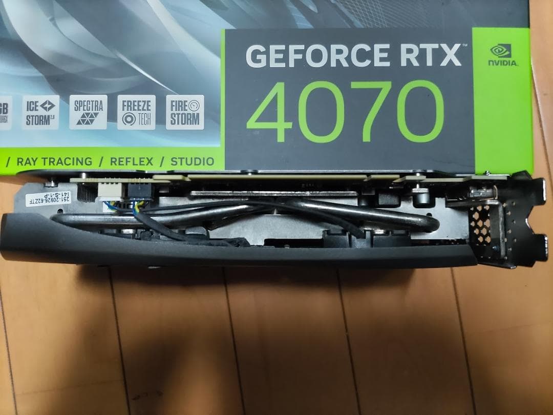 ***様 ZOTAC GEFORCE RTX 4070 TWIN EDGE OC