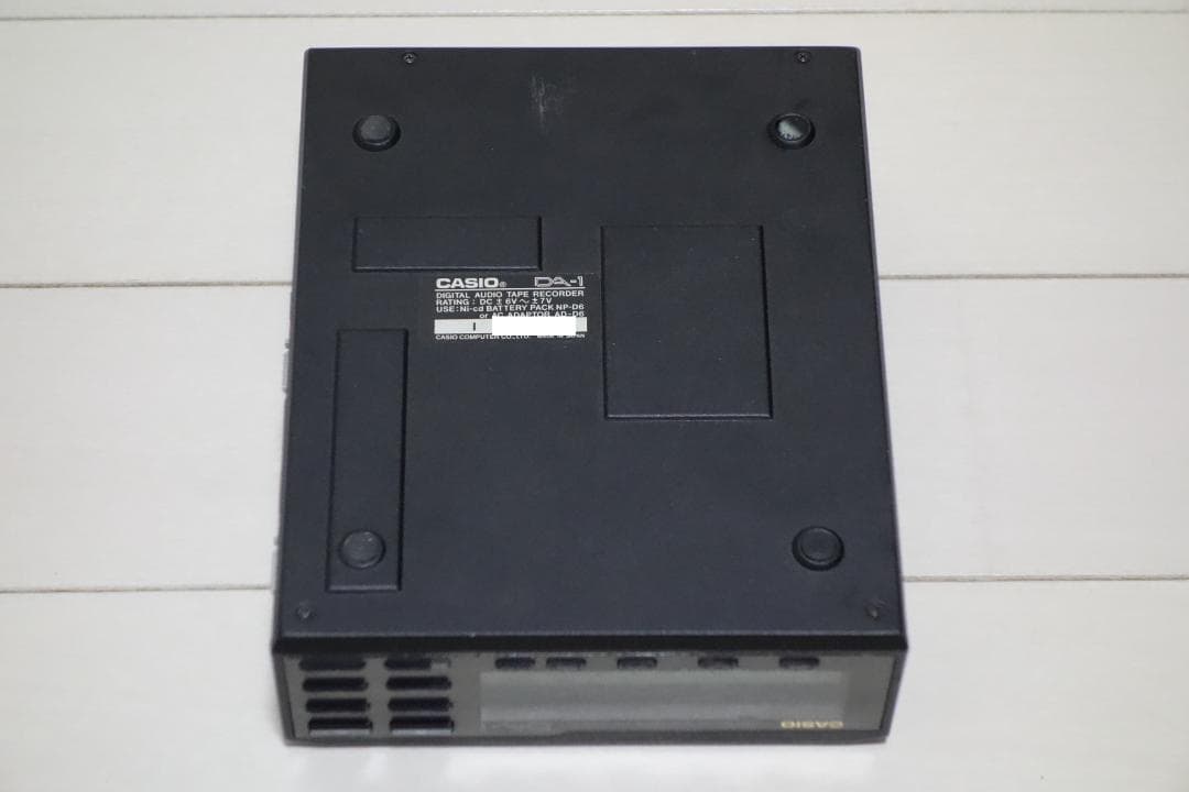 希少品 ポータブルDATレコーダー DA-1 CASIO カシオ