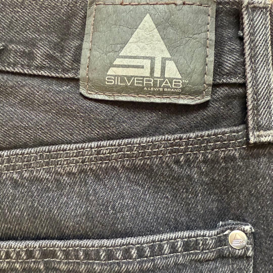 リーバイス　シルバータブ　SILVERTAB バギーカーペンター ブラックW34