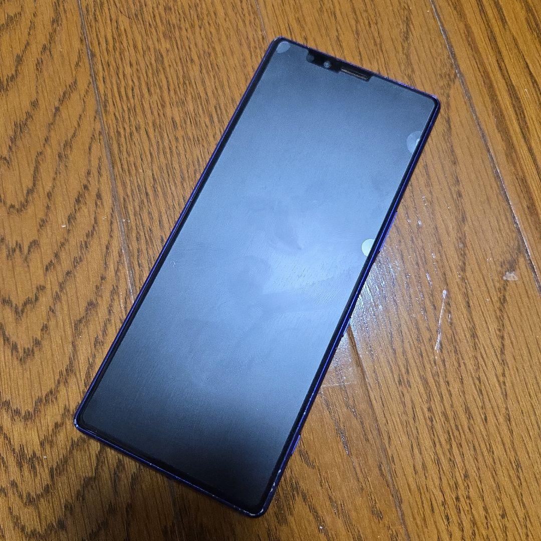 【一部不良アリ】SONY Xperia1 本体 パープル