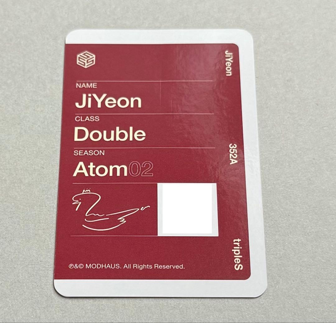 tripleS JiYeon ジヨン objekt AA352 FC継続特典