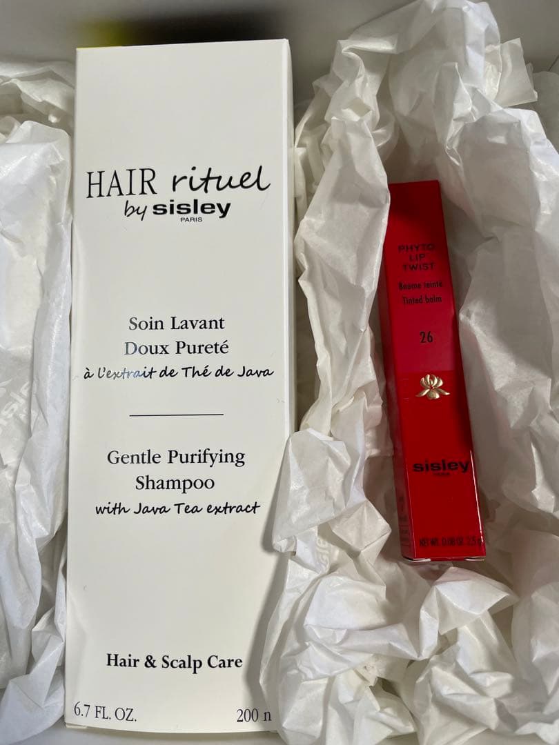 シスレー　シャンプーとリップのセット。　ギフト　母の日