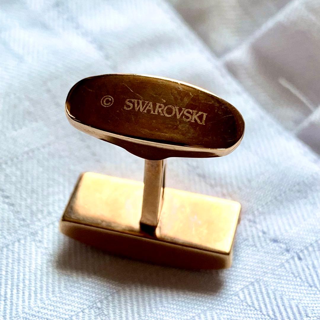 【期間限定値下げ】スワロフスキー ピンクゴールド カフスボタン箱付結婚式