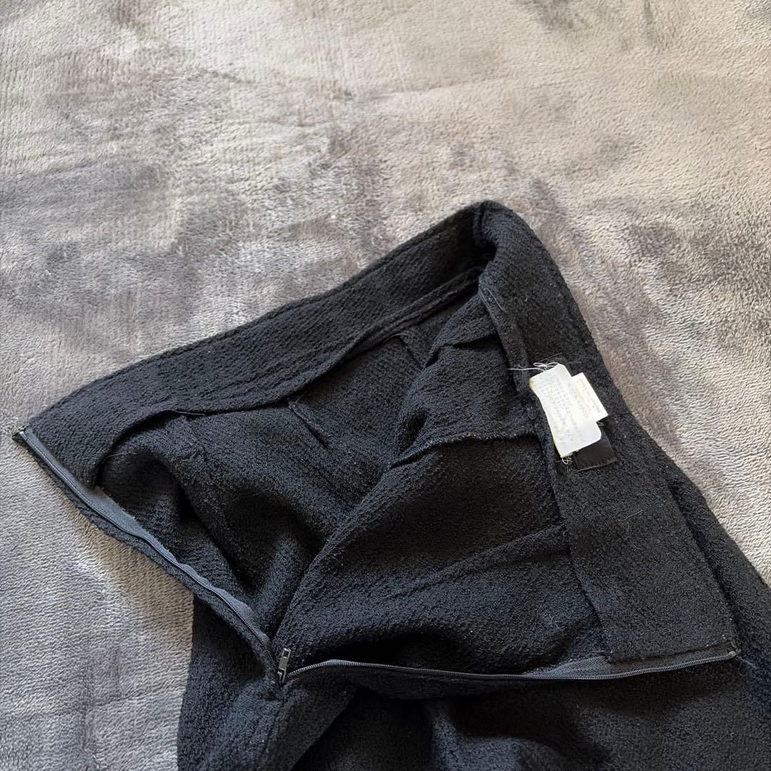 希少 90s アーカイブトリココムデギャルソン　ブークレ　ウール　サルエルパンツ