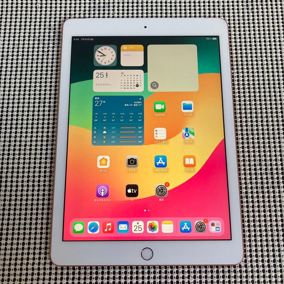 2373【早い者勝ち】電池最良好☆iPad6第6世代 128GB SIMフリー☆