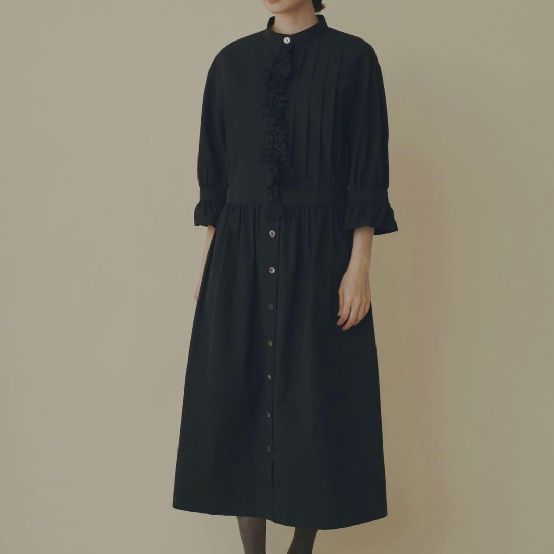 ミナペルホネン forest parade ドレス 黒 サイズ40