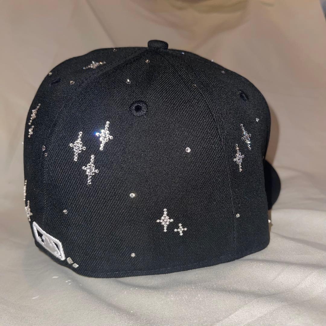 Misa ジュエルキャップ ヤンキース ブラック 738