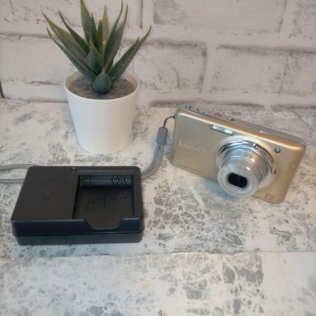 ❖【極美品に近い】Panasonic LUMIX DMC-FX77 ゴールド