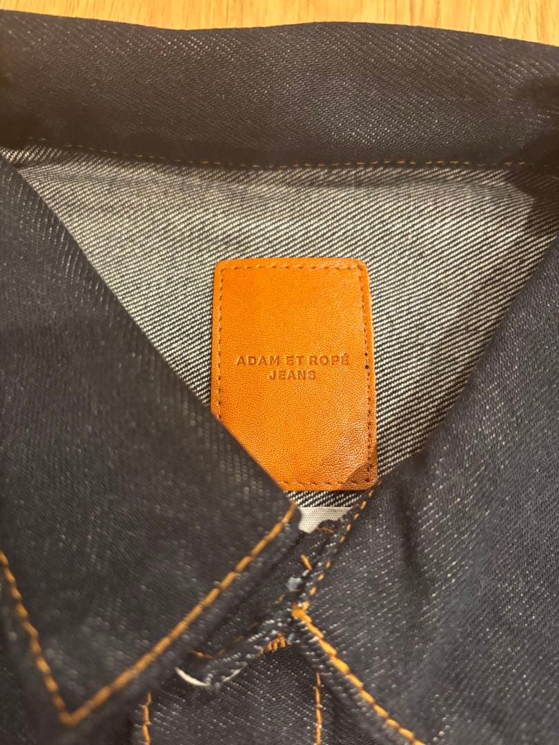 新品　アダムエロペ　サイズL デニムジャケット