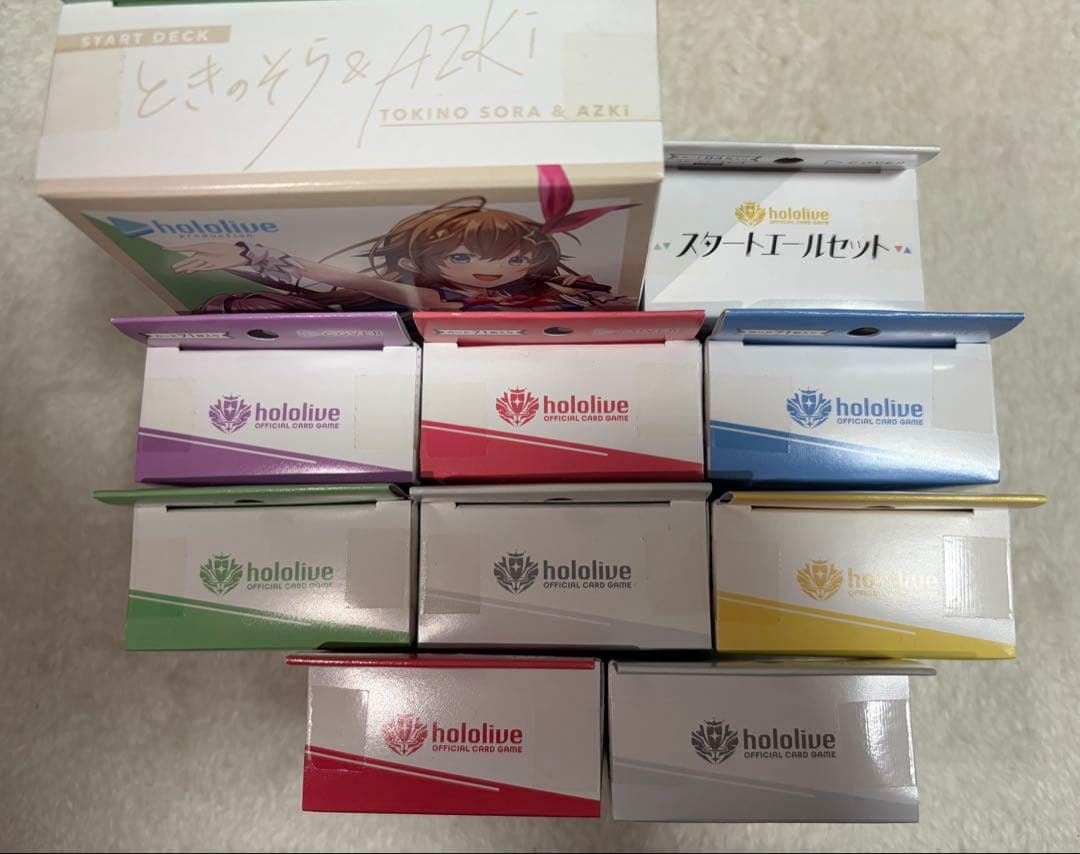 紫*花様 ホロライブ　オフィシャルカードゲーム スタートデッキ　9種類　その他4