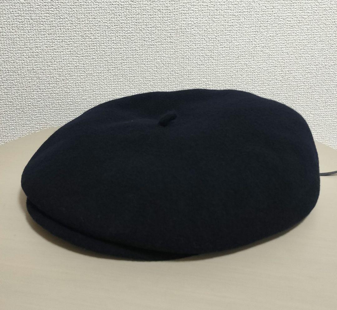 【新品】MANUFACTURE DE BERETS キャスベレー帽 ブラック