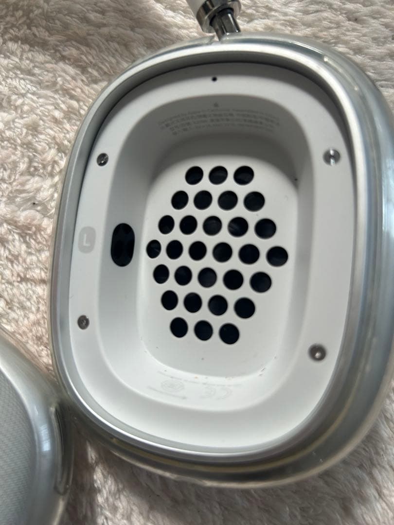 AirPodspromax ノイズキャンセリング ワイヤレスイヤホン シルバー