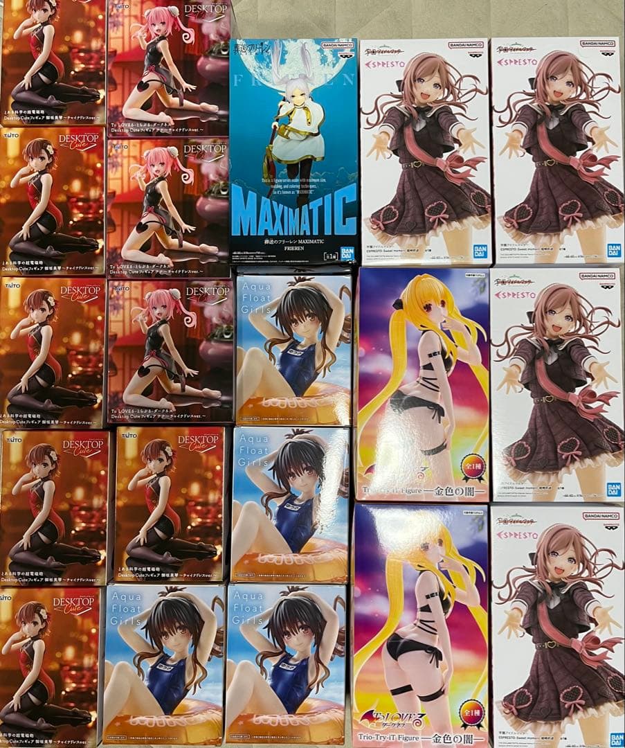 最新含む美少女系プライズフィギュアまとめ売り20点セット