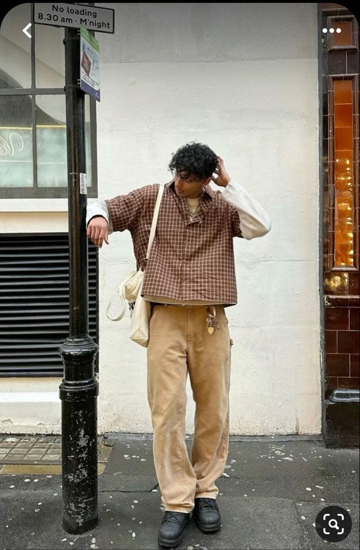 希少 90s カーハートペインターパンツ