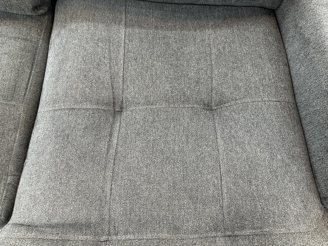 Shunovo　3人掛けソファーベッド　カウチ　収納付き　グレー