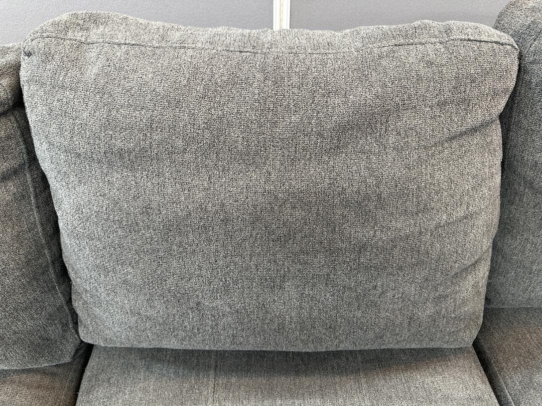 Shunovo　3人掛けソファーベッド　カウチ　収納付き　グレー