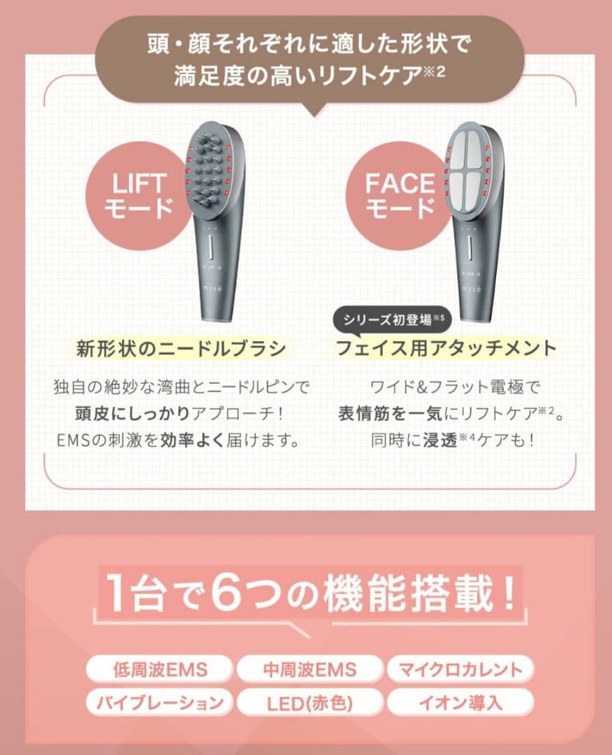 美品　ヤーマン　ミーゼ　ニードルリフトブラシ　 MS-83S