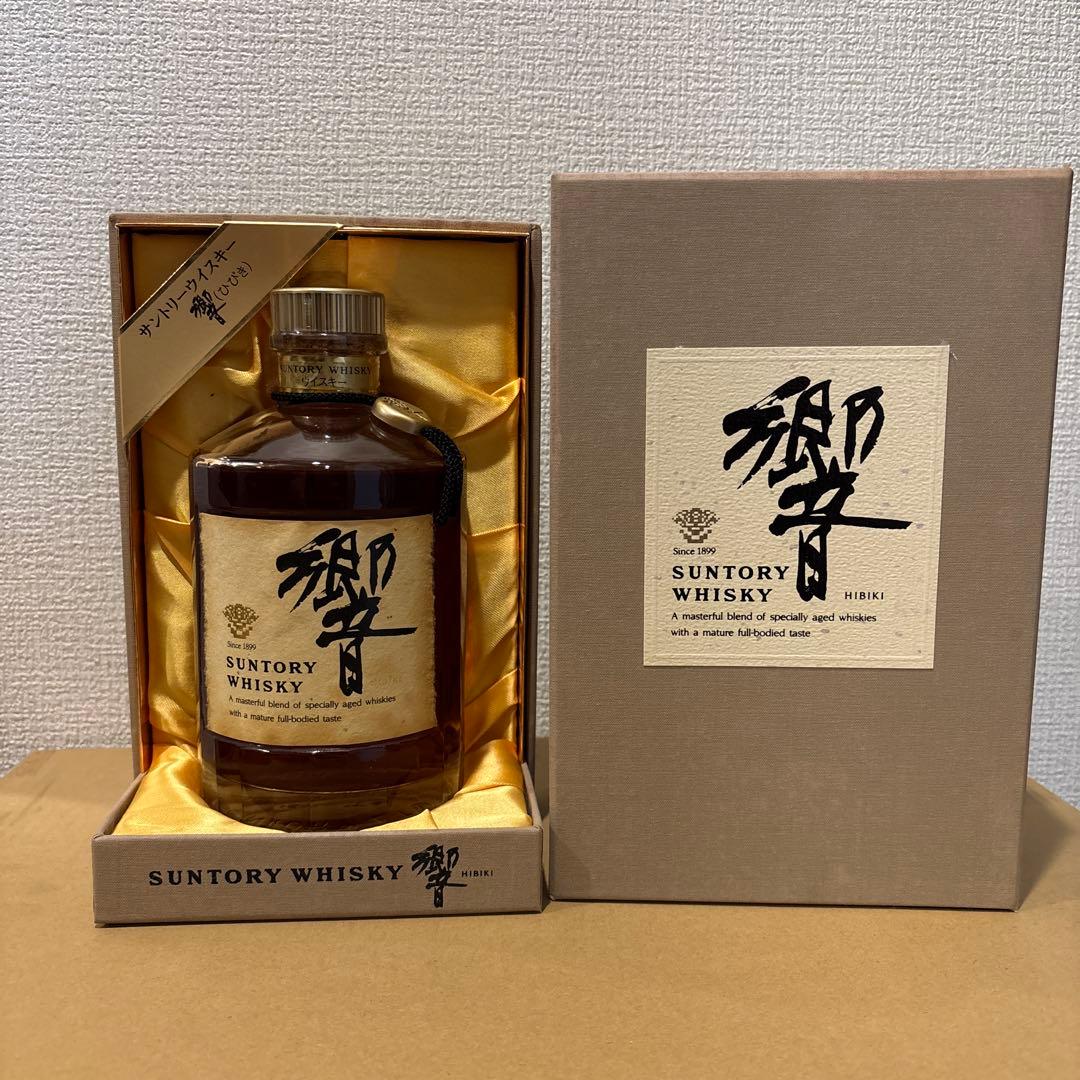 サントリーウイスキー響　裏ゴールドラベル　箱付き　未開封（16）