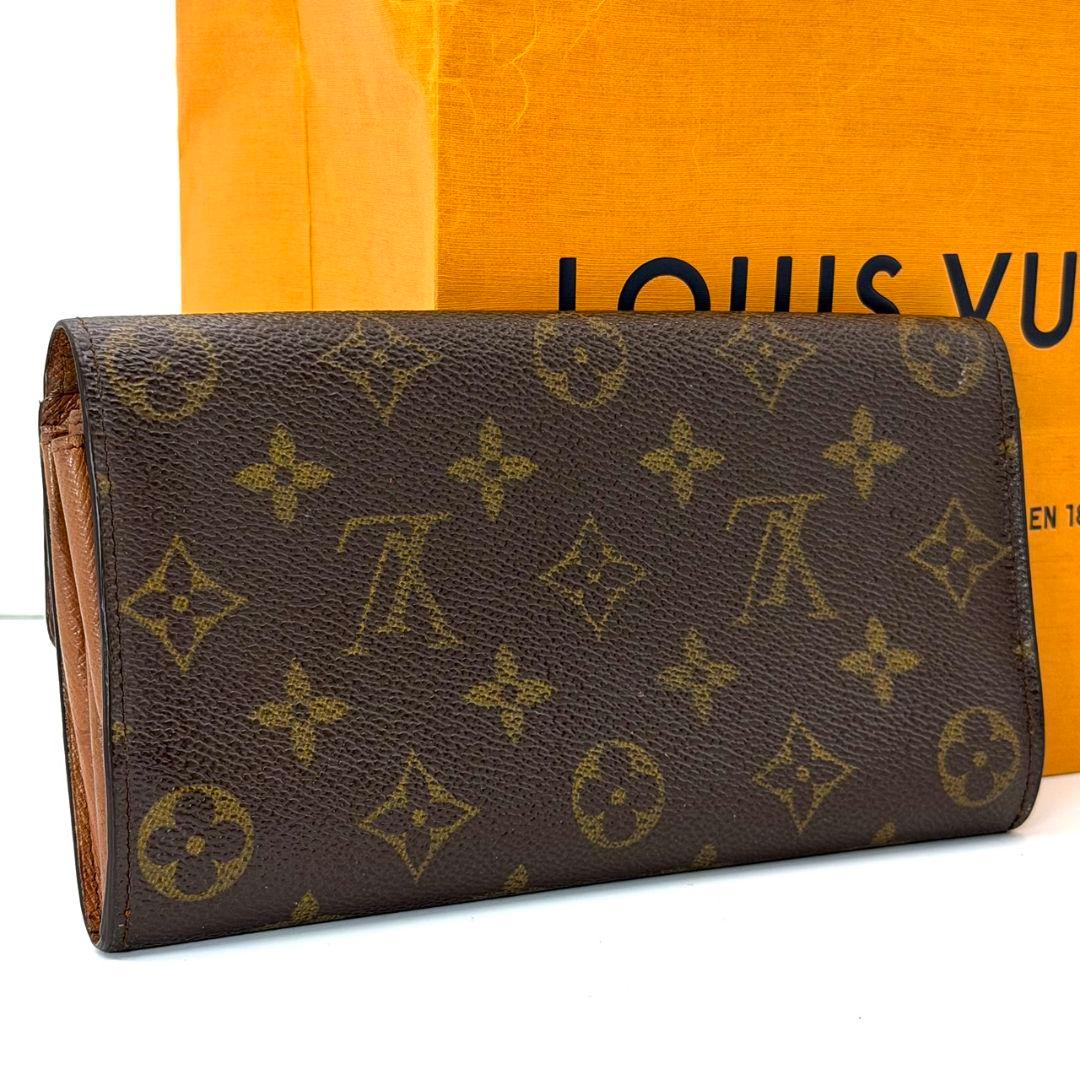 ルイヴィトン モノグラム ポシェット ポルトモネ クレディ 財布 サラ 2カード