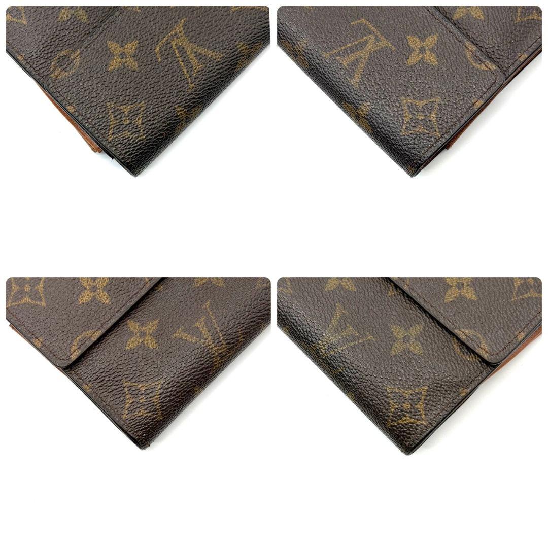ルイヴィトン モノグラム ポシェット ポルトモネ クレディ 財布 サラ 2カード