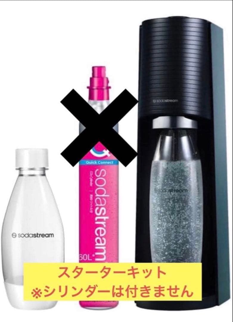 sodastream ソーダストリーム テラ 本体・ボトルセット