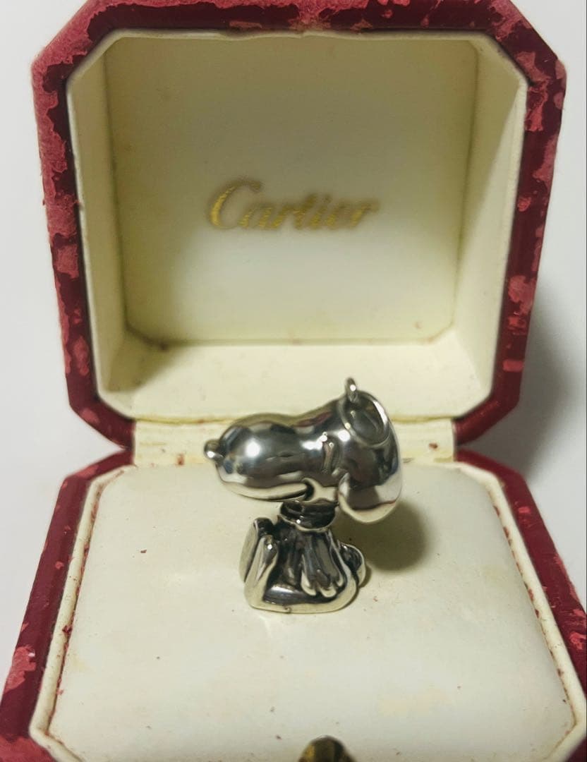 Cartier x Snoopy Silver Charm 1977希少品！