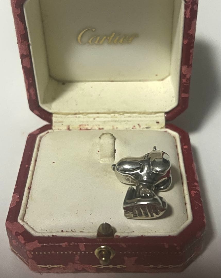 Cartier x Snoopy Silver Charm 1977希少品！