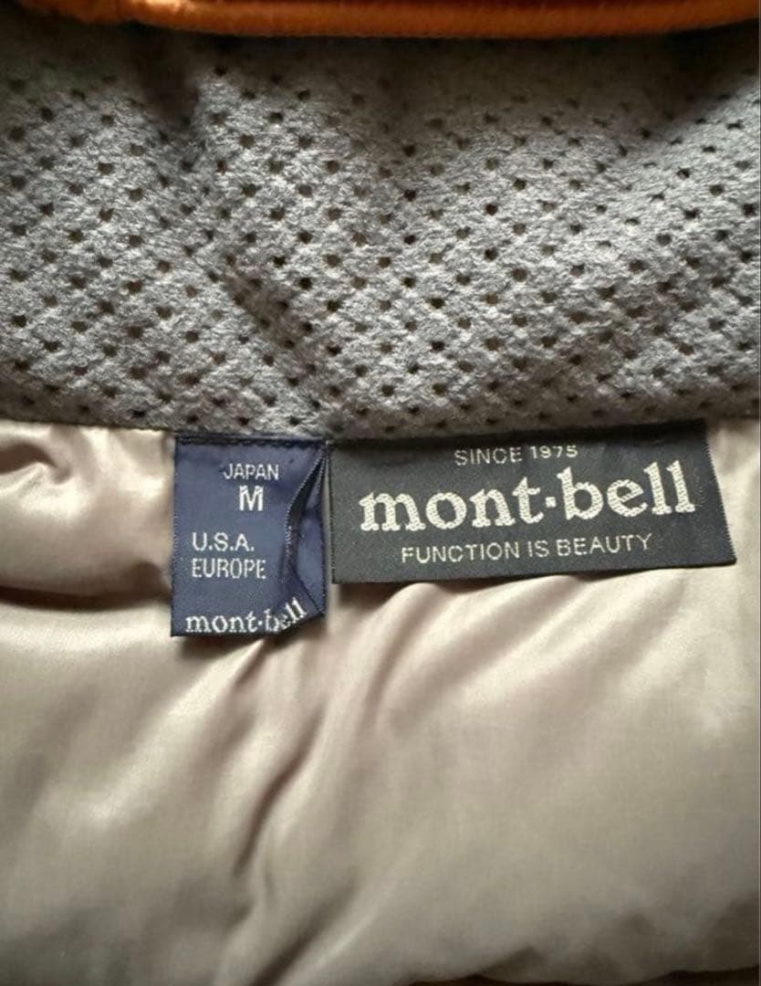 mont-bell ライトアルパインダウンパーカ サイズM 美品 短丈
