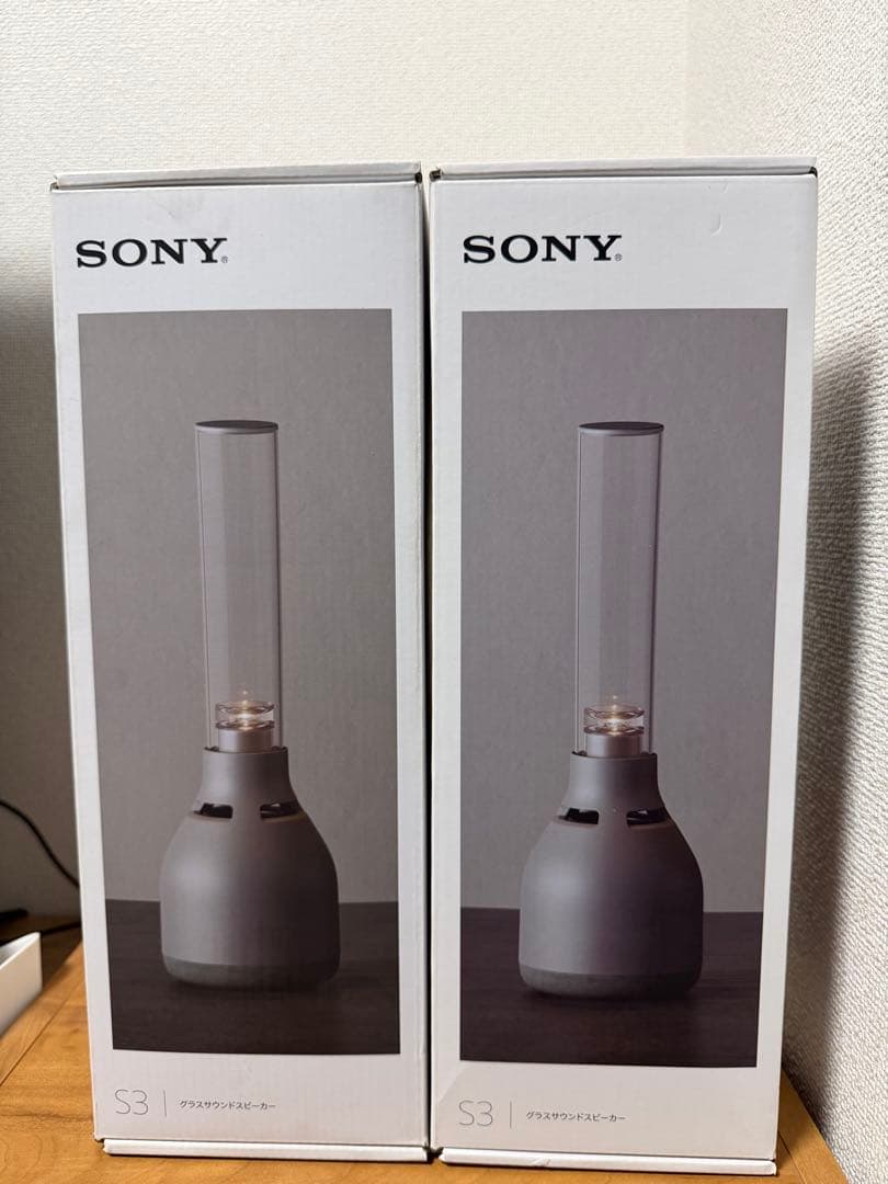 SONY LSPX-S3 グラスサウンドスピーカー 2個セット